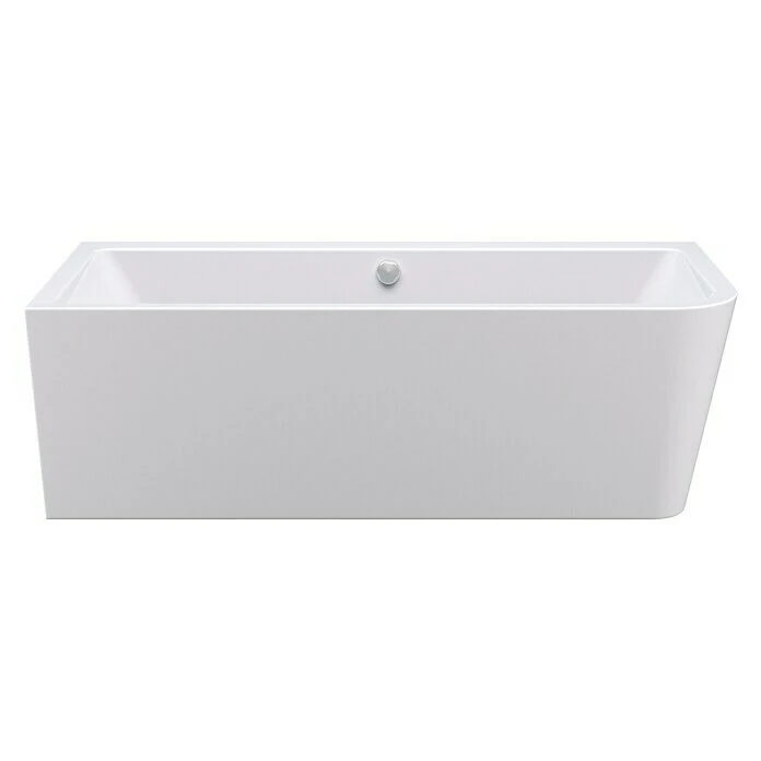 BAUHAUS Camargue Freistehende Badewanne Buena Vista 180 X 80 Cm, Linksseitig, Sanitäracryl, Weiß – Bild 3