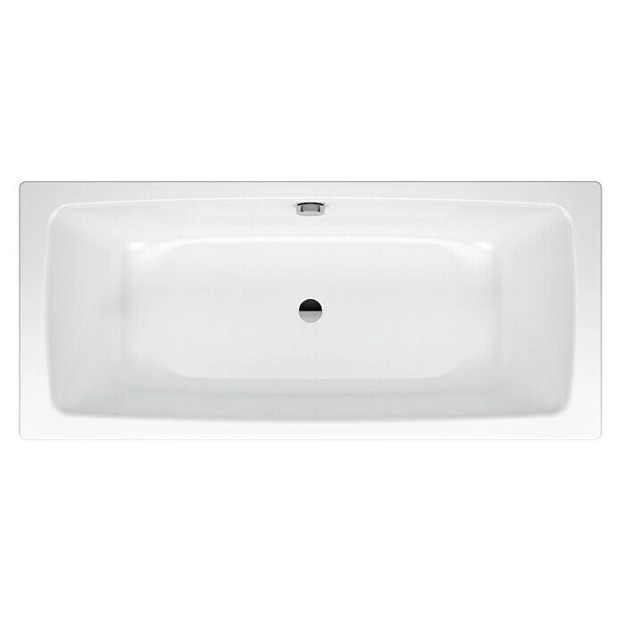 BAUHAUS Kaldewei Badewanne Cayono Duo 724 170 X 75 Cm, Stahl-Email, Alpinweiß