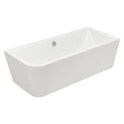 BAUHAUS Camargue Freistehende Badewanne Buena Vista 180 X 80 Cm, Rechtsseitig, Sanitäracryl, Weiß