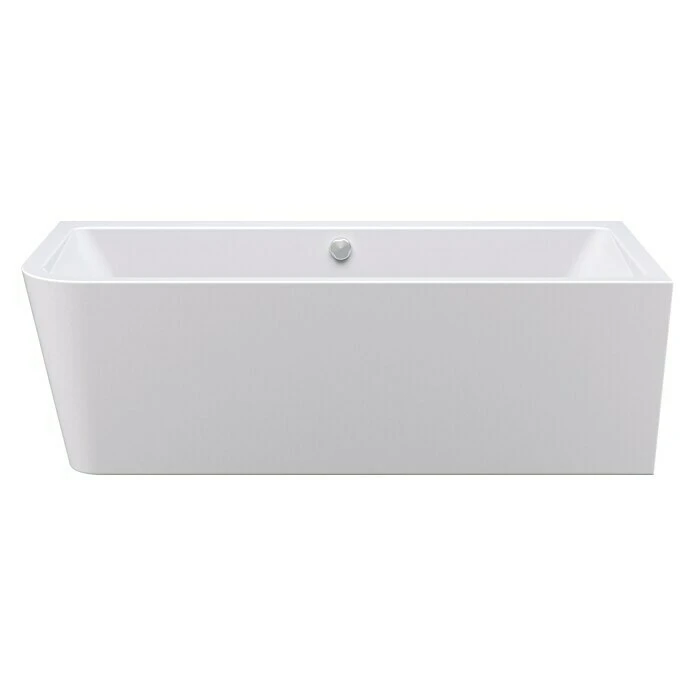 BAUHAUS Camargue Freistehende Badewanne Buena Vista 180 X 80 Cm, Rechtsseitig, Sanitäracryl, Weiß – Bild 3