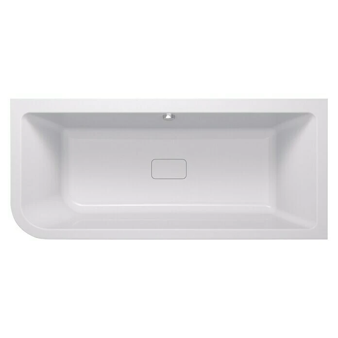 BAUHAUS Camargue Freistehende Badewanne Buena Vista 180 X 80 Cm, Rechtsseitig, Sanitäracryl, Weiß – Bild 4