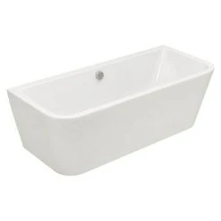 BAUHAUS Camargue Freistehende Badewanne Buena Vista 180 X 80 Cm, Mittig, Sanitäracryl, Weiß
