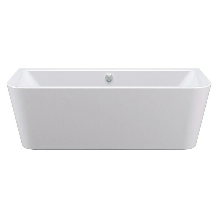 BAUHAUS Camargue Freistehende Badewanne Buena Vista 180 X 80 Cm, Mittig, Sanitäracryl, Weiß – Bild 3