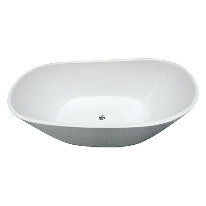BAUHAUS Camargue Freistehende Badewanne Phoenix 168 X 86 Cm, Weiß, Sanitäracryl – Bild 2