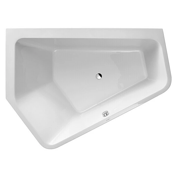 BAUHAUS Duravit Badewanne Paiova 5 190 X 140 Cm, Raumecke Links, Sanitäracryl, Weiß