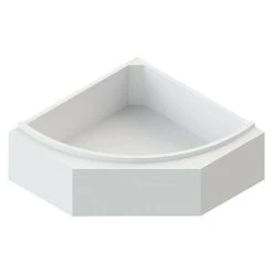 BAUHAUS Ottofond Badewannenträger Piräus Passend Für: Ottofond Eckbadewanne Piräus 151 X 151 Cm