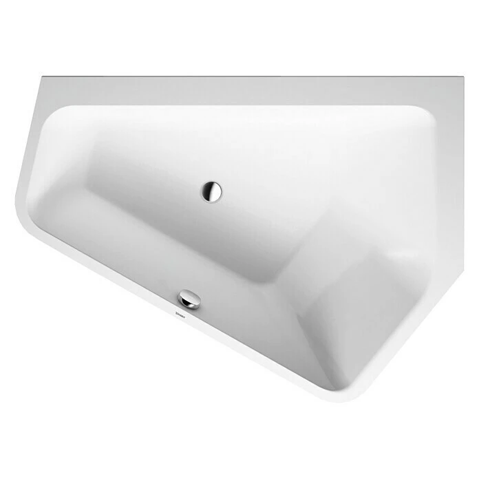 BAUHAUS Duravit Badewanne Paiova 5 177 X 130 Cm, Raumecke Rechts, Sanitäracryl, Weiß
