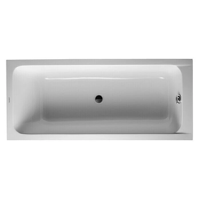 BAUHAUS Duravit D-Code Badewanne 170 X 75 Cm, Ablauf: Mittig, Sanitäracryl, Weiß