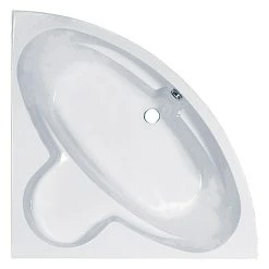 BAUHAUS Camargue Nimes Eckbadewanne L X B: 150 X 150 Cm, 238 L, Sanitäracryl