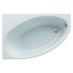 BAUHAUS Geberit Renova Nr. 1 Eckbadewanne Rechtsseitig, 150 X 100 Cm, Sanitäracryl, Weiß