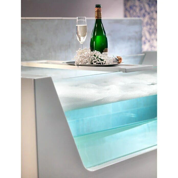 BAUHAUS Ottofond Freistehende Badewanne Optic 181 X 81 Cm, Mineralguss, Weiß – Bild 4