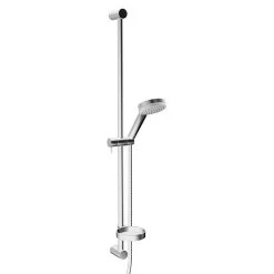 BAUHAUS Hansa Viva Brausegarnitur Lochabstand: 91,5 Cm, Art Strahl: Rain, Chrom