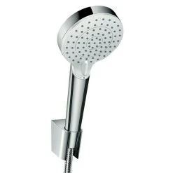 BAUHAUS Hansgrohe Crometta Brause-Set Vario Anzahl Funktionen: 2, Durchmesser Handbrause: 10 Cm, Chrom, Weiß