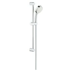 BAUHAUS Grohe Tempesta Cosmopolitan Brausegarnitur 100 Typ 2 Lochabstand: 62 Cm, Art Strahl: Rain, Jetstrahl, Chrom, Anzahl Strahlarten: 2 Stk.