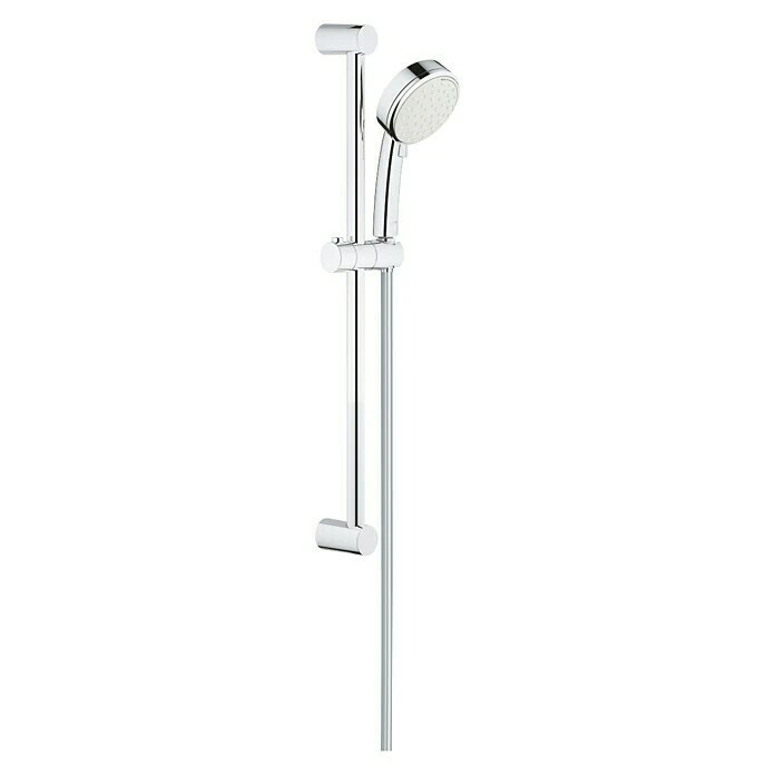 BAUHAUS Grohe Tempesta Cosmopolitan Brausegarnitur 100 Typ 2 Lochabstand: 62 Cm, Art Strahl: Rain, Jetstrahl, Chrom, Anzahl Strahlarten: 2 Stk.