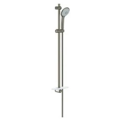 BAUHAUS Grohe Euphoria 110 Brausegarnitur Massage Lochabstand: 77 Cm - 92 Cm, Art Strahl: Rain, SmartRain, Massage, Hard Graphite