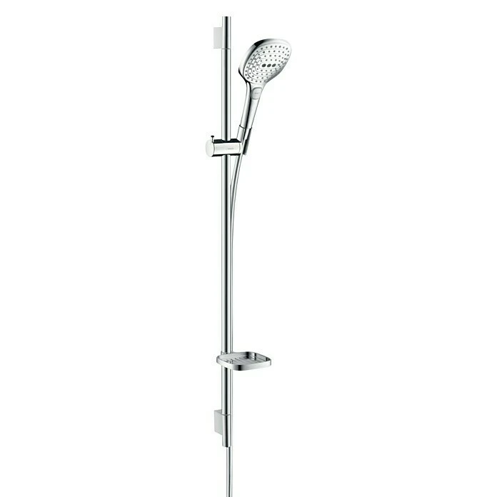 BAUHAUS Hansgrohe Brausegarnitur Raindance Select E 120 Lochabstand: 91,5 Cm, Art Strahl: Rain, RainAir, Whirl, Chrom