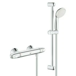 BAUHAUS Grohe Grohtherm 1000 Brause-Set Lochabstand: 62 Cm, Chrom