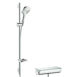BAUHAUS Hansgrohe Brause-Set Raindance Select E 120/Ecostat Select Lochabstand: 91,5 Cm, Chrom