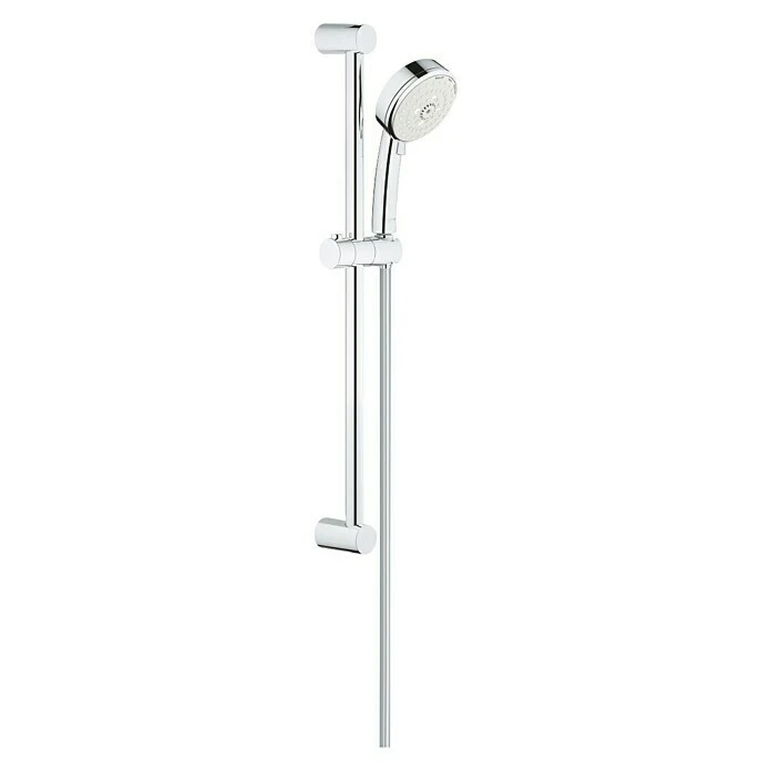BAUHAUS Grohe Tempesta Cosmopolitan Brausegarnitur 100 Typ 3 Lochabstand: 62 Cm, Art Strahl: Rain, Rain O², Massagestrahl, Chrom