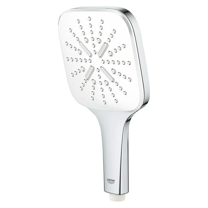 BAUHAUS Grohe Handbrause Vitalio SmartActive 130 Cube Anzahl Funktionen: 3, Chrom, Quadratisch – Bild 2