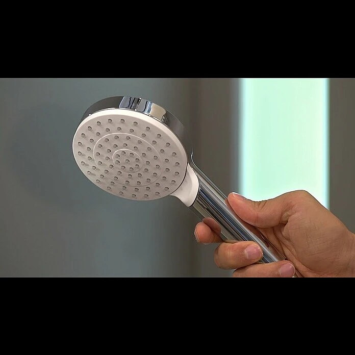 BAUHAUS Hansgrohe Crometta Handbrause 1 Jet Anzahl Funktionen: 1, Durchmesser: 10 Cm, Chrom – Bild 4