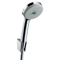 BAUHAUS Hansgrohe Croma 100 Brause-Set Multi Anzahl Strahlarten: 3, Durchmesser Handbrause: 10 Cm, Chrom, Länge Brauseschlauch: 160 Cm